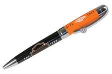 Harley-Davidson Ride Free Black Ink Pen w/ Orange Gift Box - Orange HDL-20115 picture
