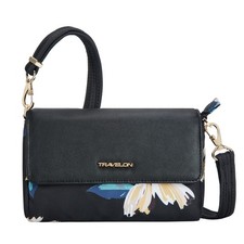 Travelon Addison Anti-Theft Convertible Crossbody & Belt Bag – Midnight Floral picture