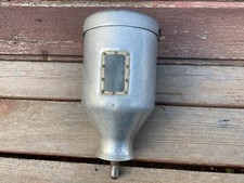 ANTIQUE ALUMINUM PAX POWDERED SOAP DISPENSER GAS STATION OIL WALL MOUNT picture