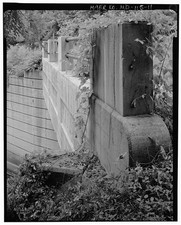 Spring Gap Cumberland Maryland 1900s Western Maryland Railway Bridge Abutment picture