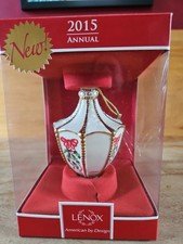 Lenox 2015 Annual Holiday Christmas Ornament 5.25