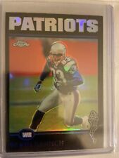 DEION BRANCH 073/100 Black Refractor 2004 TOPPS CHROME Patriots #62 picture