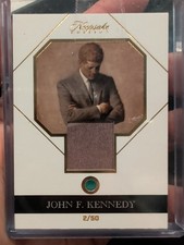 2023 Keepsake Edition John F. Kennedy Authentic Document Relic #2/50 picture