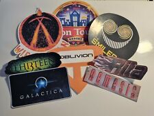 Alton Towers (Updated 2022 Season)Big 7 large gloss sticker pack FREE POSTAGE picture