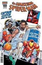 AMAZING SPIDER-MAN #1001 JALEN BRUNSON NY KNICKS NYCC EXCLUSIVE NM PRESALE 2026 picture