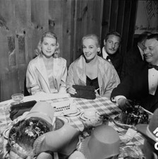 Actress Grace Kelly Faye Emerson Oleg Cassini And Old Photo picture