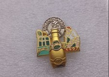 EB242 Roland Garros 1997 Perrier Gold Arthus Bertrand Silver Logo Pin's picture