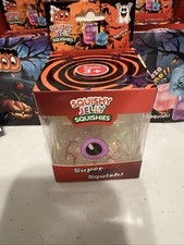 Bloodshot Eye Ball Halloween Squishy Jelly Cube Squishies Fun Sugar Glitter  picture