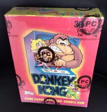 1982 Topps DONKEY KONG Unopened Wax Box OPC Authenticated Nintendo Mario Rookie picture