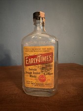 Early Times Straight Whiskey - Nelson County rare - Empty 1/10 pint picture