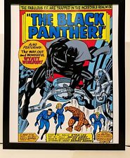 Fantastic Four #52 pg. 1 by Jack Kirby 11x14 FRAMED Marvel Comics Art Print Post picture