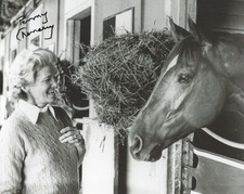 PENNY CHENERY Signed 8 x 10 Photo Signed REPRINT Horse Racing SECRETARIAT picture