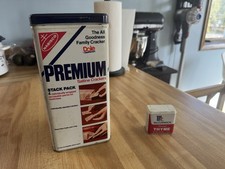Vintage Nabisco Saltine Cracker Tin & McCormick Thyme Spice Canister - 1970s picture