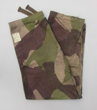 ORIGINAL 1943 WW2 BRITISH WINDPROOF CAMOUFLAGE TROUSERS INDOCHINA CAMO PANTS picture