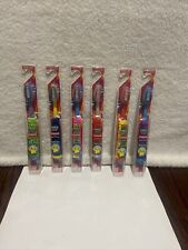 VTG 1999 Colgate Grip'ems Pokemon Toothbrush Extra Soft Set of 6 colors SEALED picture
