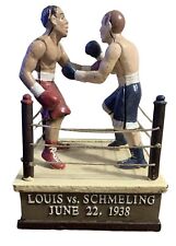 Joe LOUIS vs Max SCHMELING June 22 1938 Vintage Style Cast Iron Mechanical Bank picture