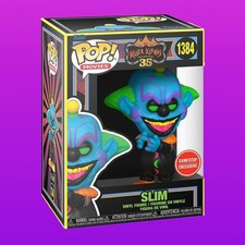 Killer Klowns Slim Blacklight Outer Space Exclusive Funko Pop 1384 picture