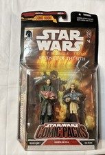 Vintage Star Wars Comic Packs 4 Revenge Sith Bail Organa Obi Action Figures LOOK picture
