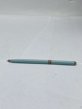Vintage Tiffany & Co. Sterling Silver 925 Blue Guilloche Purse Pen Germany picture