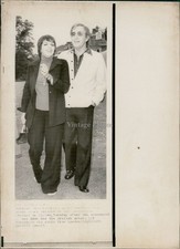 1973 Mannelli Sellers Celebrities Comedian Singer Wirephoto Historic Press 8x10 picture