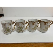 Antique Limoges Elite France Higgins  Seiter Demitasse Cup Lily of the Valley  4 picture