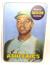 1969 Topps #260 Reggie Jackson Rookie             NOVELTY Read description picture