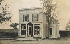 Quaker St Duanesburg NY General Store Post Office Rppc Postcard Early 1900s picture