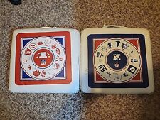 Vintage Pair of 1970s NFL Football Stadium Seat Cushion AFC NFC Logos  picture
