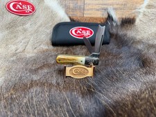 1984 Case 6 Dots 52009R Barlow Knife With Stag Handles Mint In Case Logo Pouch picture