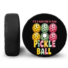 It's a good day to play pickleball Spare Tire Cover with Camera Hole picture