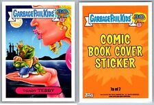 2015 Topps Garbage Pail Kids GPK 30th Anniversary Sticker Toady Terry 7a picture