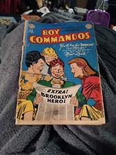 Boy Commandos #35 Dc Comics 1949 Golden Age Scarce 2nd To Last Issue Precode picture