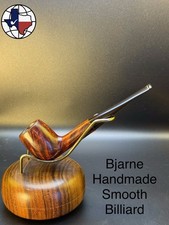 Vintage Bjarne Hand Made Smooth Billiard Tobacco Pipe picture