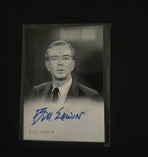 2005 Twilight Zone Bill Erwin Autograph #A-89 Signed NM Rittenhouse Series 4 picture