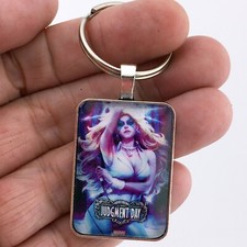 Judgement Day #6 SEXY Artgerm DAZZLER VARIANT COVER Key Ring or Necklace MARVEL picture