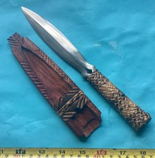 1 Hinalung  Ifugao tribal knife dagger blade hand made spear blade Filipino picture