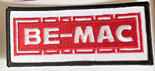 BE MAC Transportation driver patch 1-1/2 X 4 #4105 picture