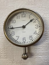 Antique Waltham 8 Day Automobile Dash Clock C.D. Peacock 1920s USA Parts/Repair picture