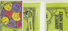 (3) 1975 Topps Wacky Packages PUZZLE PIECE CHECKLIST Lot - Nice Shape picture