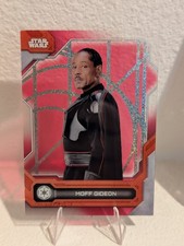 2024 Topps Star Wars High Tek Moff Gideon #72 Red 1/5 Rebel Pattern Alpha picture