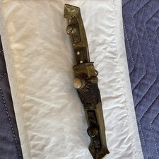 VTG ANTIQUE RARE Cultural TIBETAN BHUTAN Metal KNIFE DAGGER Lothi Tribal picture