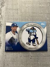 DAVID PRICE 2014 TOPPS COMMEMORATIVE TEAM LOGO PATCH CP-12 Tampa Bay Rays ⚾️ picture
