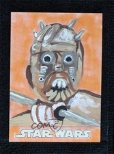 2016 Topps Star Wars Evolution 1/1 Jason Brower Auto Sketch 1m1a picture