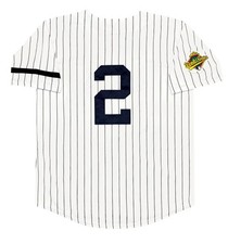 Derek Jeter 1996 New York Yankees World Series Men's Home Cooperstown Jersey picture