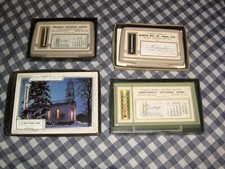Lot 4 Vintage Thermometer/Calendars,1966,Newton Mfg.Co.Kansas,Morco 5th,Park Ave picture