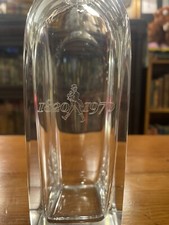 Rare Johnnie Walker 1820-1970 150th Anniversary Private Bottling Orrefors Signed picture