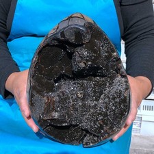 19.36LB Natural Septarian Dragon Stone Quartz specimen Crystal Reiki Healing picture