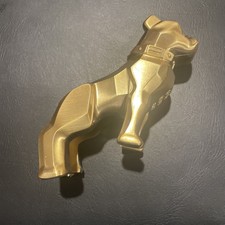 NOS 1968-79 Mack Truck Gold Plated Bulldog Hood Ornament Pat 87931 24oz Mascot picture