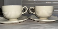 Two Wedgwood Edme Cups & Saucers sets Made In England. Both sold together picture