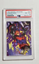 RARE 2019 Marvel Universe /20 1994 Flair pmg PSA 8  Wonder Man Serial # Buybacks picture